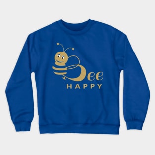 Bee Happy Crewneck Sweatshirt